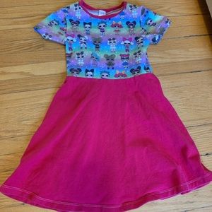 Custom made LOL dress 5T